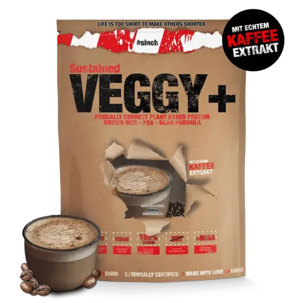 #sinob | VEGGY + VEGAN PROTEIN - 900g Mokka