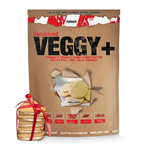 #sinob | VEGGY + VEGAN PROTEIN - 900g Vanille Biscuit