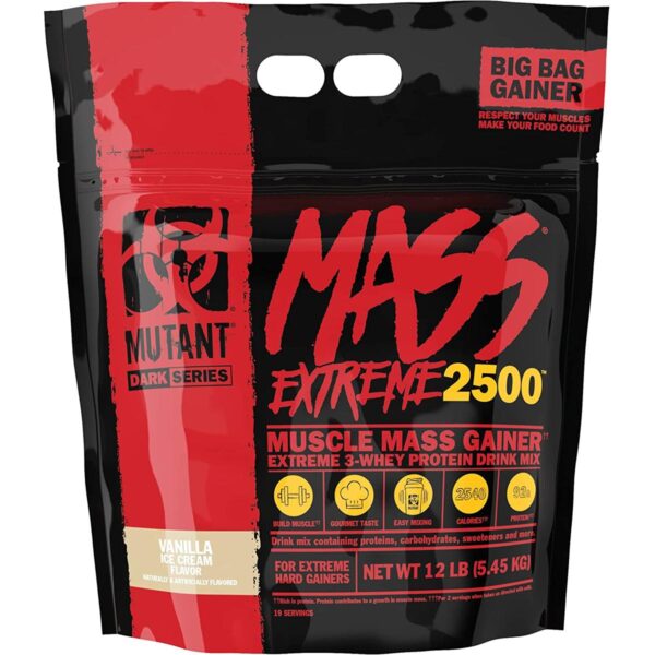 Mutant | Mass XXXTREME 2500 - 5450g Vanilla Ice Cream