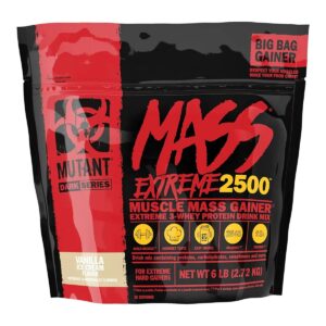 Mutant | Mass XXXTREME 2500 - 2720g Vanilla Ice Cream