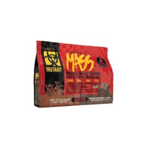 Mutant | Mass Dual Chamber Bag - 2720g Triple Chocolate/Chocolate Fudge Brownie