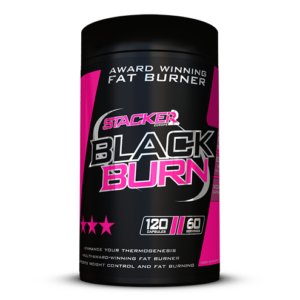 Stacker2 Europe Black Burn Fatburner - 120 Kapsel