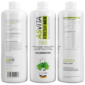 ASVita | Fresh Mix Mineralgetràoe¬ssnk - 1000ml Waldmeister