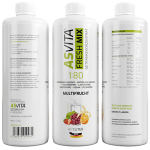 ASVita | Fresh Mix Mineralgetràoe¬ssnk - 1000ml Multifruit