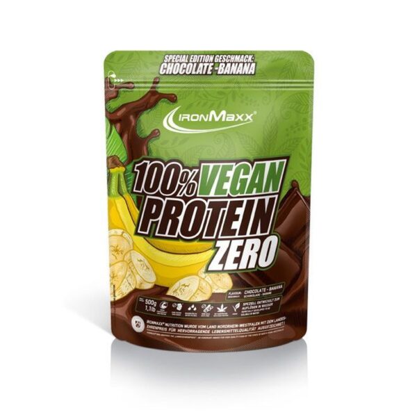 IronMaxx | 100% Vegan Protein Zero - 500g Vanilla Cookie Dough