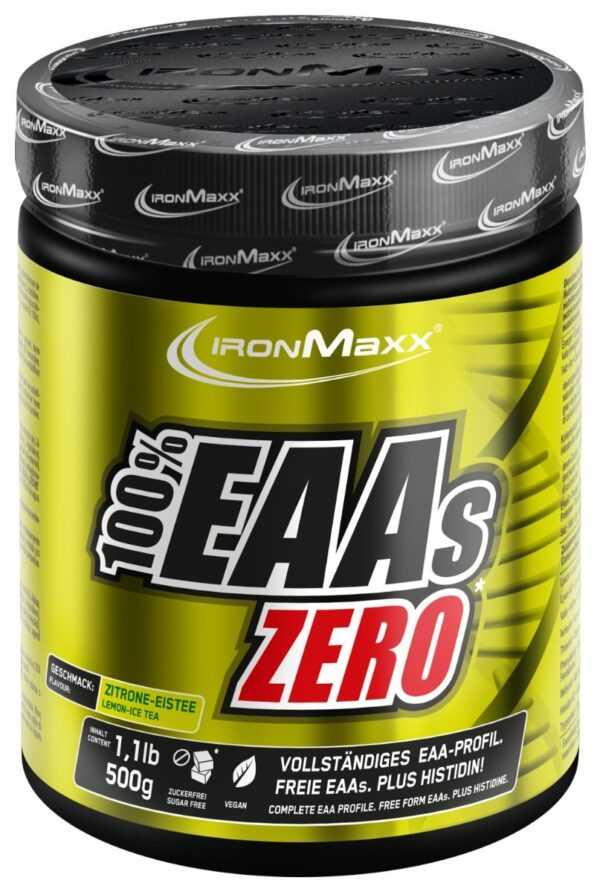 IronMaxx | EAA Zero - 500g Ice Tea Lemon