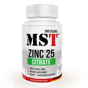 MST | Zinc Citrate 25mg - 100 Kapseln