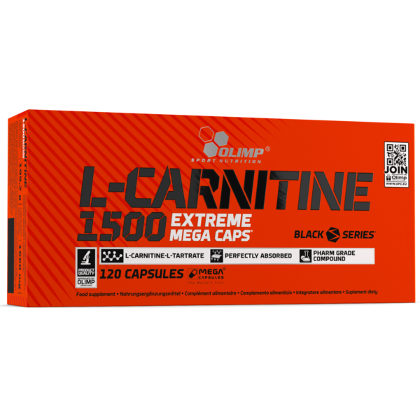 Olimp | L-Carnitine 1500 Extreme Mega Caps - 120 Kapseln