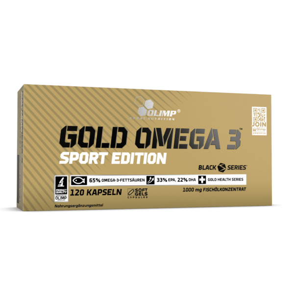 Olimp | Gold Omega 3 Sport Edition - 120 Kapseln