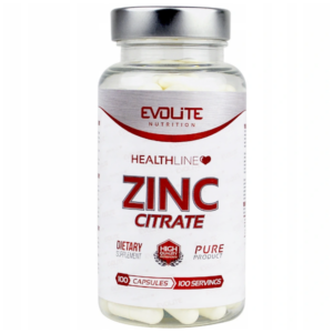 Evolite Nutrition | Zink Citrat - 100 Kapseln