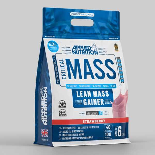 Applied Nutrition Critical Mass PROF. 6kg Strawberry