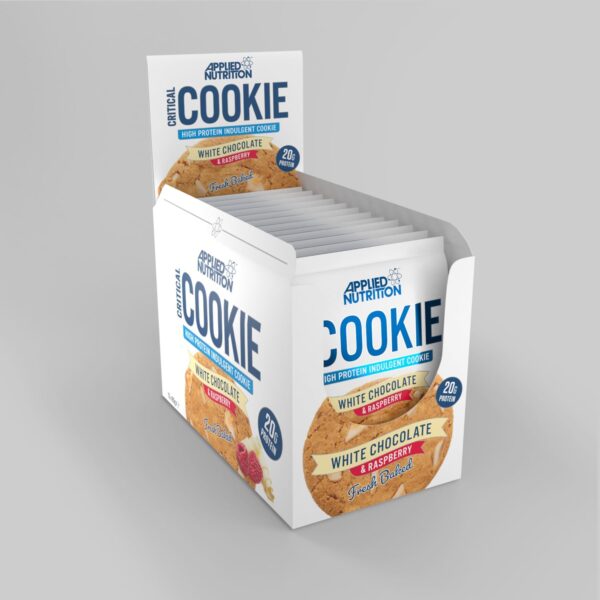 Applied Nutrition | Critical Cookie (12x85g) White Chocolate Raspberry