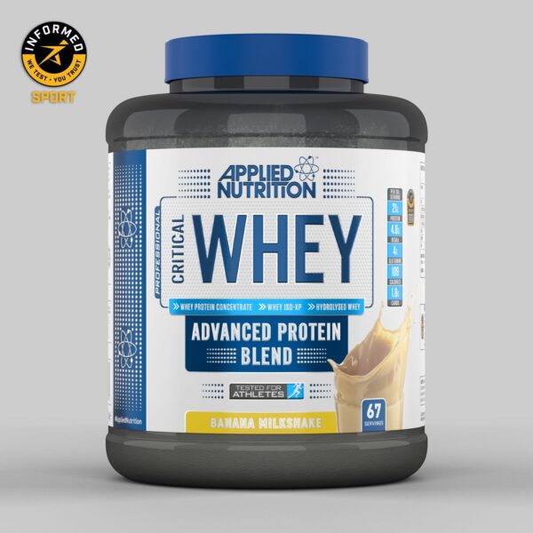 Applied Nutrition | Critical Whey - 900g Banana