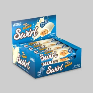 Applied Nutrition | SWIRL Bar (12x60g) White Chocolate Peanut