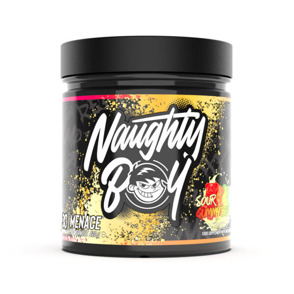 Naughty Boy | Menace Pre-Workout - 435g Sour Gummi Bears