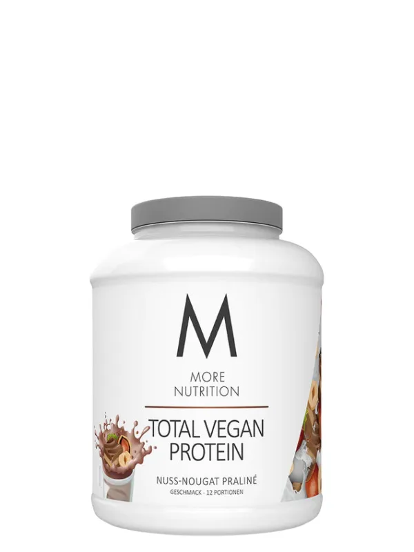 More Nutrition | Total Vegan Protein - 600g Nuss Nougat Praline