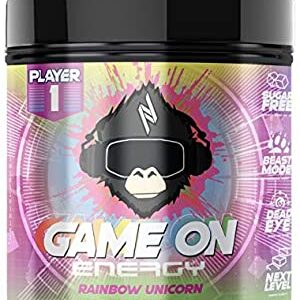 Player 1 | Game On Gaming Energy - 200g Rainbow Unicorn