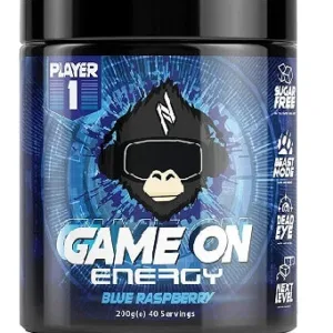 Player 1 | Game On Gaming Energy - 200g Blue Raspberry