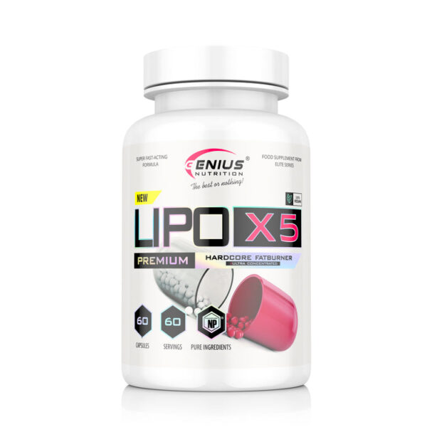 Genius Nutrition | LIPO-X5 - 60 Kapseln