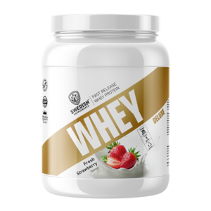 Swedish Supplements | Whey Protein Deluxe - 1000g Fresh Strawberry