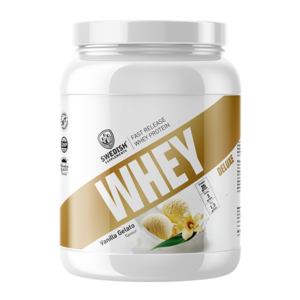 Swedish Supplements | Whey Protein Deluxe - 900g Vanilla Gelato