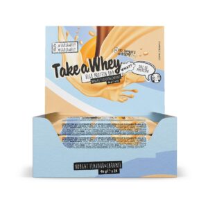 Take-a-Whey | High Protein Bar (24x46g) Nougat & Caramel