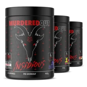 Murdered Out Insidious Preworkout - 463g Zomberry