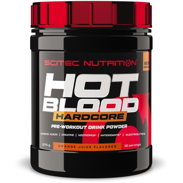 Scitec Nutrition Hot Blood Hardcore 375g Orangensaft