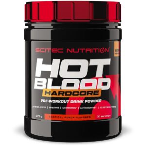 Scitec Nutrition Hot Blood Hardcore 375g Tropical Punch