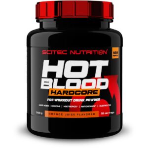 Scitec Nutrition Hot Blood Hardcore 700g Orangensaft