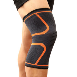 The Fitness Outlet | Sport Knee Sleeve mit Kompression Orange / XXL