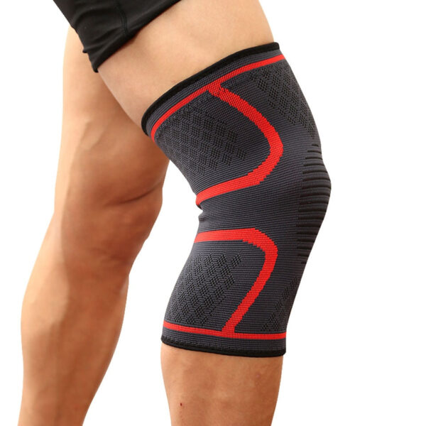 The Fitness Outlet | Sport Knee Sleeve mit Kompression Rot / XXL