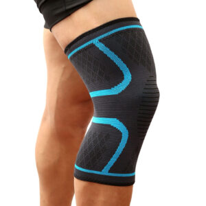 The Fitness Outlet | Sport Knee Sleeve mit Kompression Blau / XXL