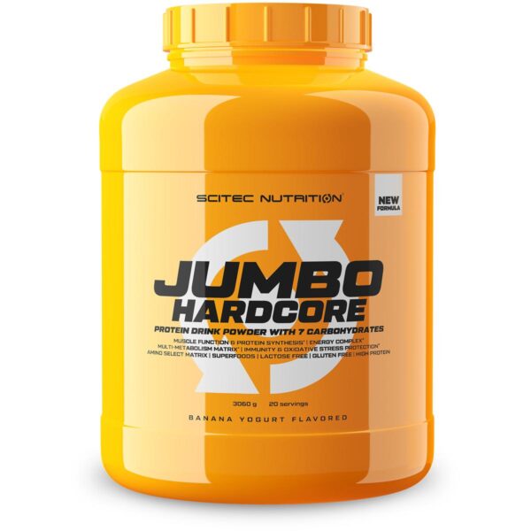 Scitec Nutrition Jumbo Hardcore 3060g Banana Joghurt