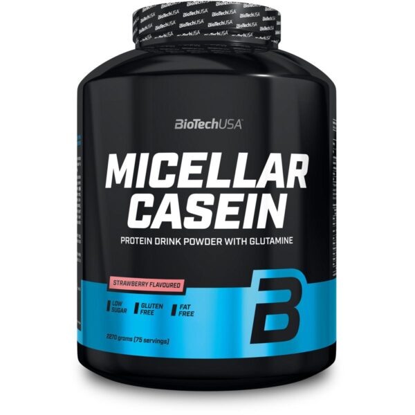 BioTech USA | Micellar Casein - 2270g Erdbeere