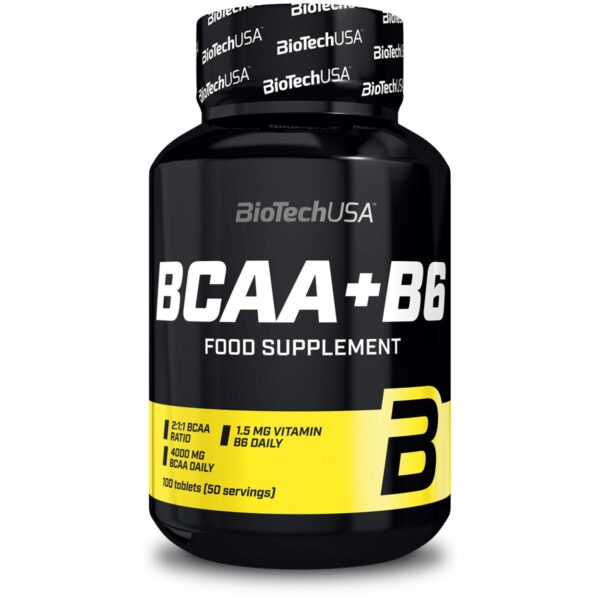 BioTech USA BCAA+B6 100 Tabl