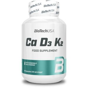 BioTech USA Ca-D3-K2 90 Kapseln