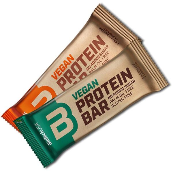 BioTech USA | Vegan Bar (20x50g) Peanut Butter