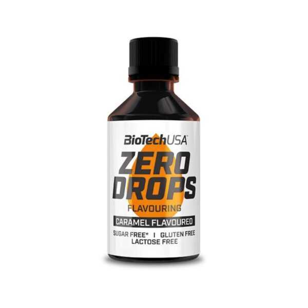 BioTech USA | Zero Drops - 50ml Caramel