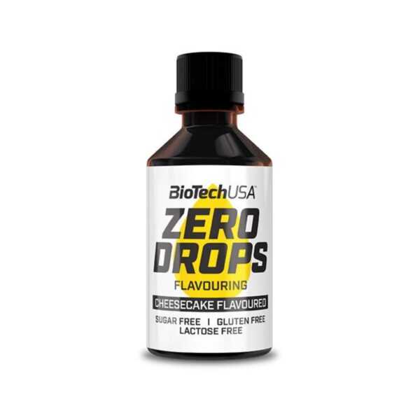 BioTech USA | Zero Drops - 50ml Cheesecake