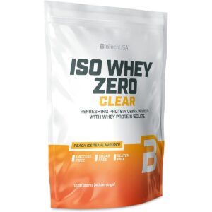 BioTech USA | Iso Whey Zero Clear - 1000g Peach Ice Tea