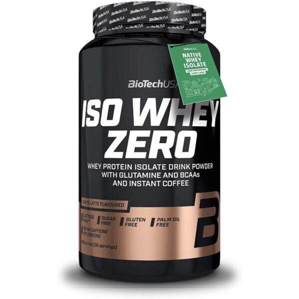 BioTech USA | Iso Whey Zero - 908g Caffee Latte