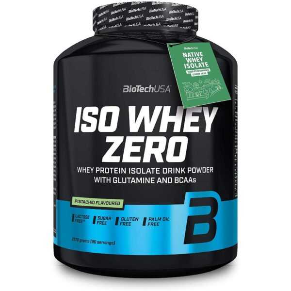 BioTech USA | Iso Whey Zero - 2270g Pistacchio