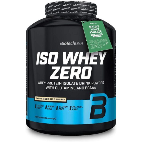 BioTech USA | Iso Whey Zero - 2270g White Chocolate