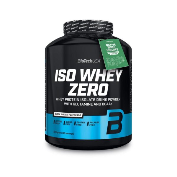 BioTech USA | Iso Whey Zero - 2270g Black Biscuit