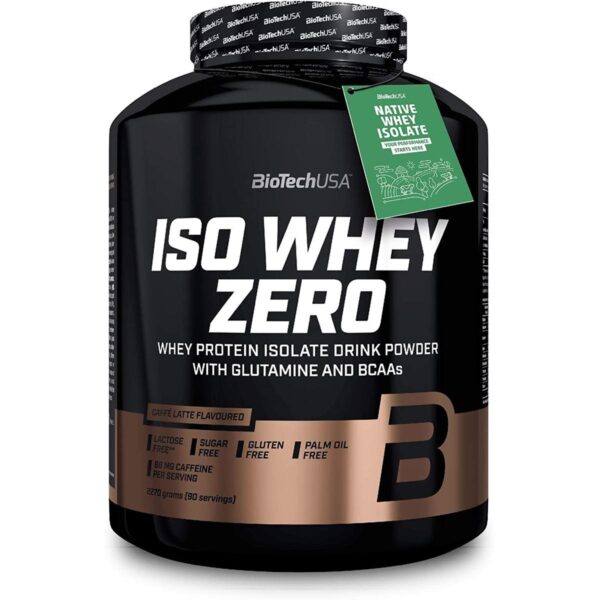 BioTech USA | Iso Whey Zero - 2270g Caffee Latte