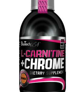 BioTech USA | L-Carnitine + Chrome Liquid Concentrate - 500ml