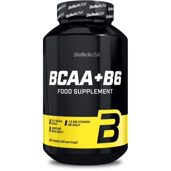 BioTech USA BCAA+B6 200 Tabl