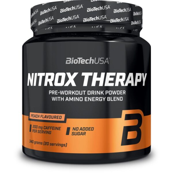 BioTech USA | NitroX Therapy - 340g Pfirsich