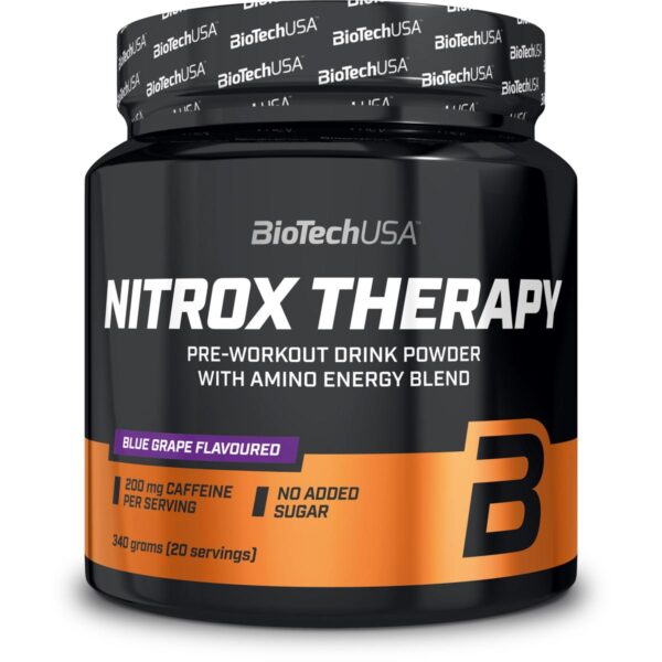 BioTech USA | NitroX Therapy - 340g Blue-Grape